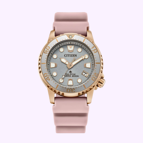 Citizen EO2023-00A Eco-Drive  Silicone Strap Woman Watches