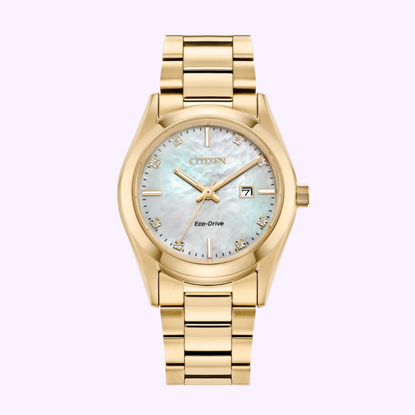 Citizen EW2702-59D Eco-Drive Silver Stainless Steel Strap Woman Watches