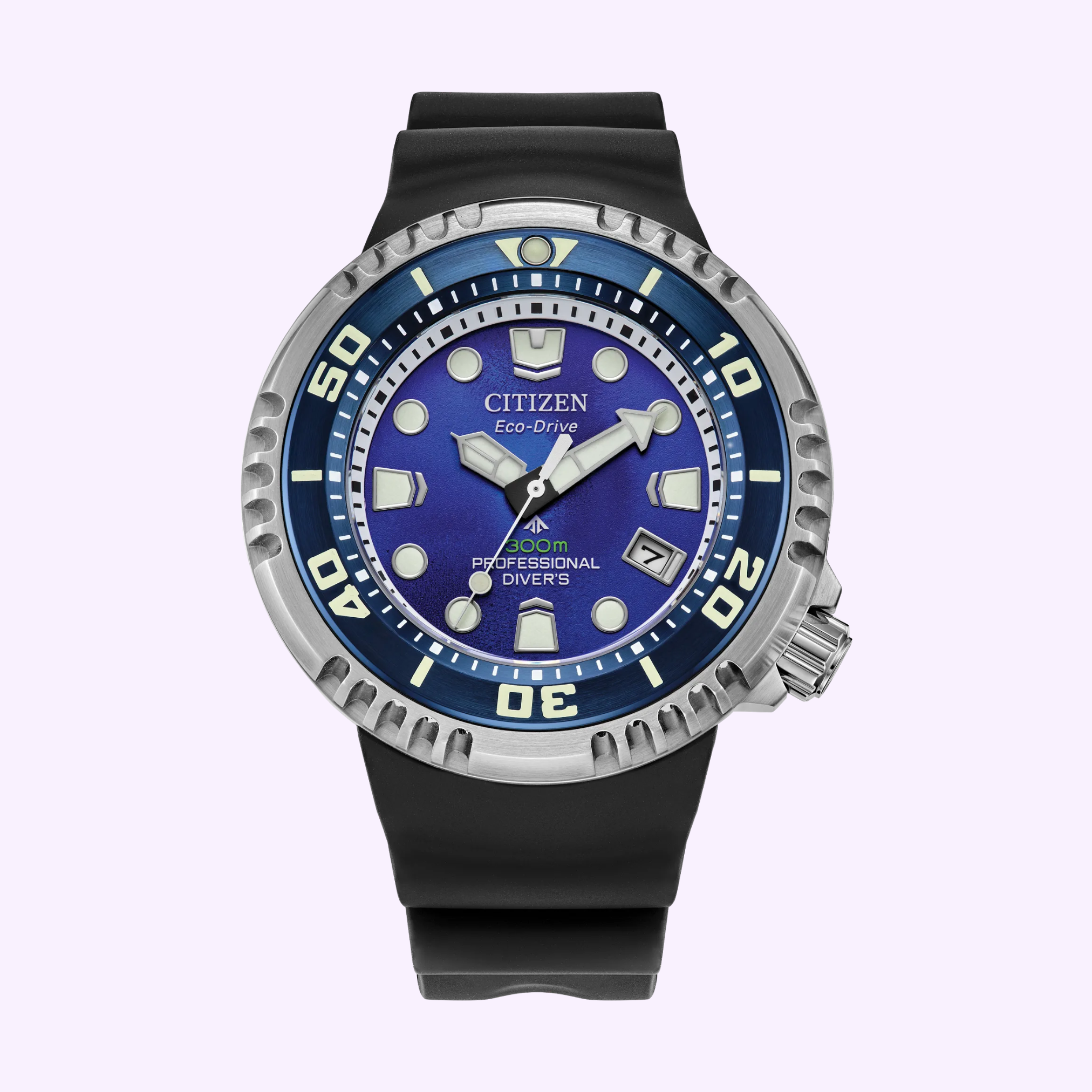 Front View Citizen Watches Promaster Dive E365 BN1025-08L