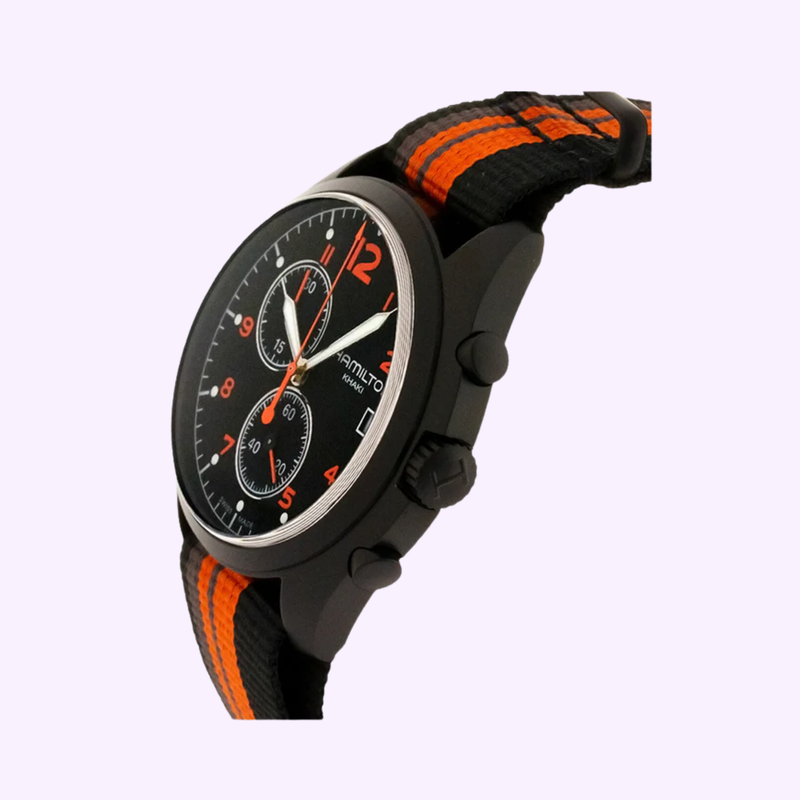 Hamilton Khaki Aviation Pilot Pioneer Chrono Quartz 41 mm Men
