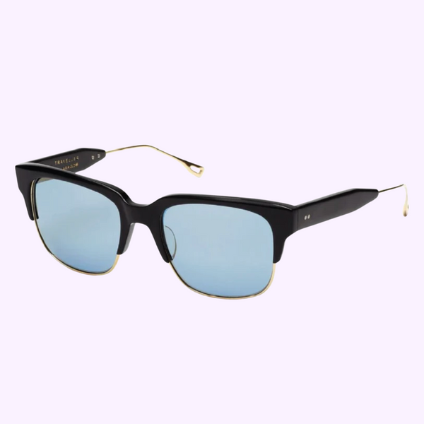 Gafas de sol unisex Dita 19014-A-BLK-GLD-55