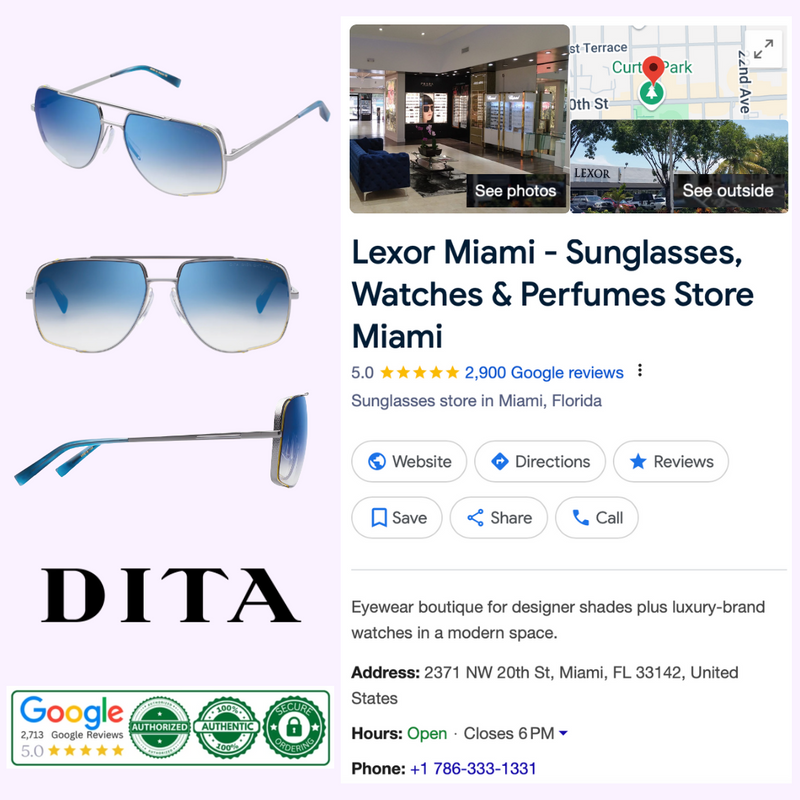 Gafas de sol unisex Dita DRX-2010-K-PLD-60 Midnight Special