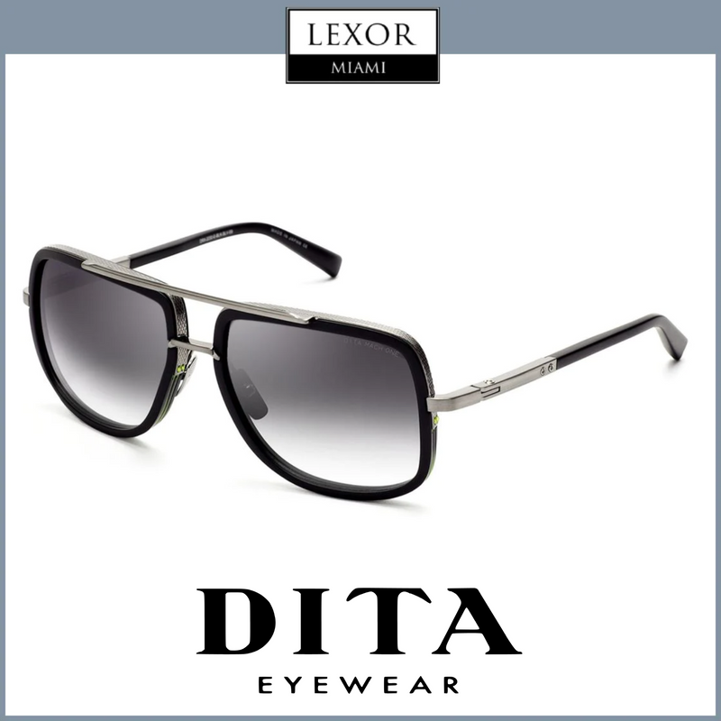 Óculos de sol unissex Dita DRX-2030-E-BLK-SLV-59-Z Mach One