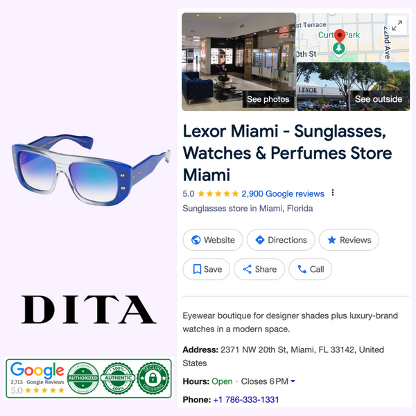 Óculos de Sol Dita DRX-2058-C-BLU