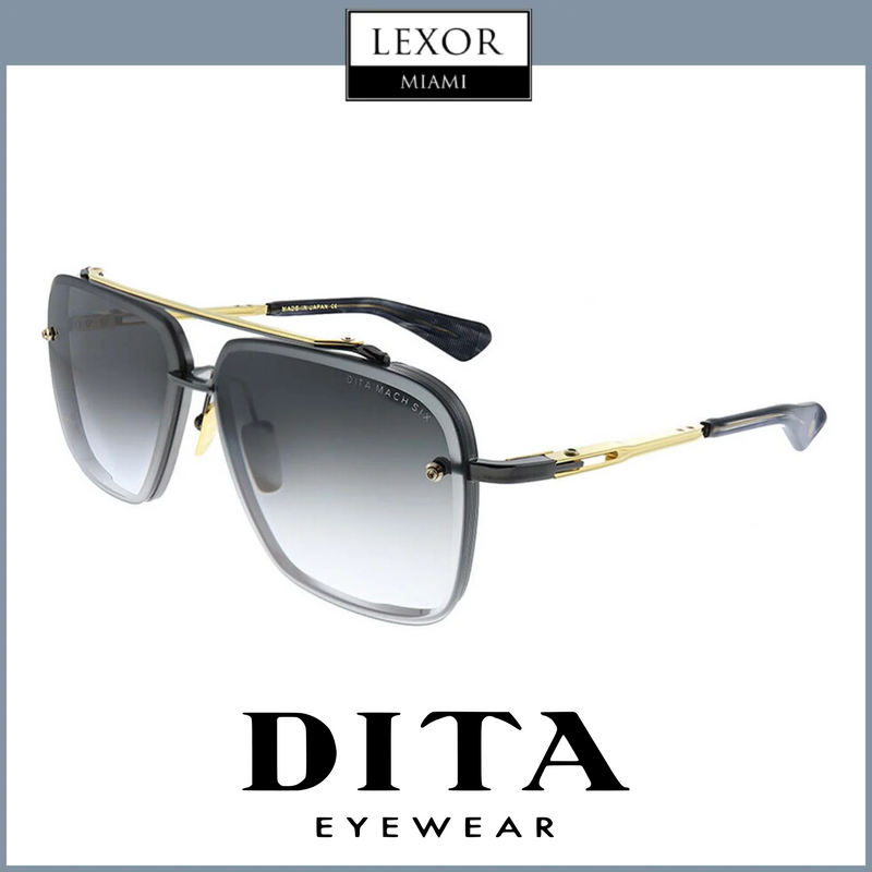 Dita DTS121-62-05 Mach Six Unisex Sunglasses