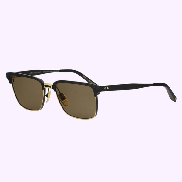 Óculos de sol unissex Dita DRX-2076-A-BLK-GLD-54 Aristocrat
