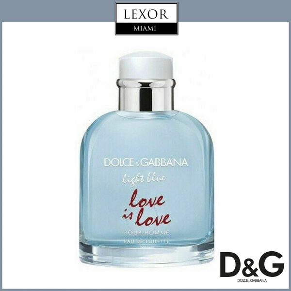 Dolce & Gabbana LIGHT BLUE LOVE IS LOVE 4.2 EDT M TST