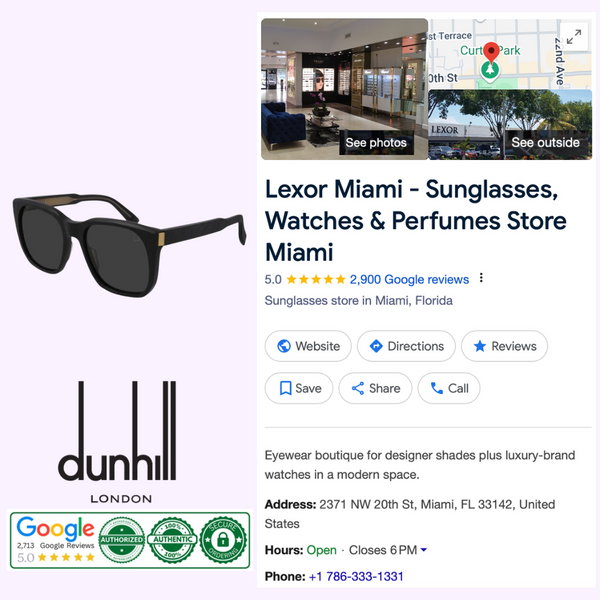 Dunhill DU0023S 004 57 Unisex Sunglasses