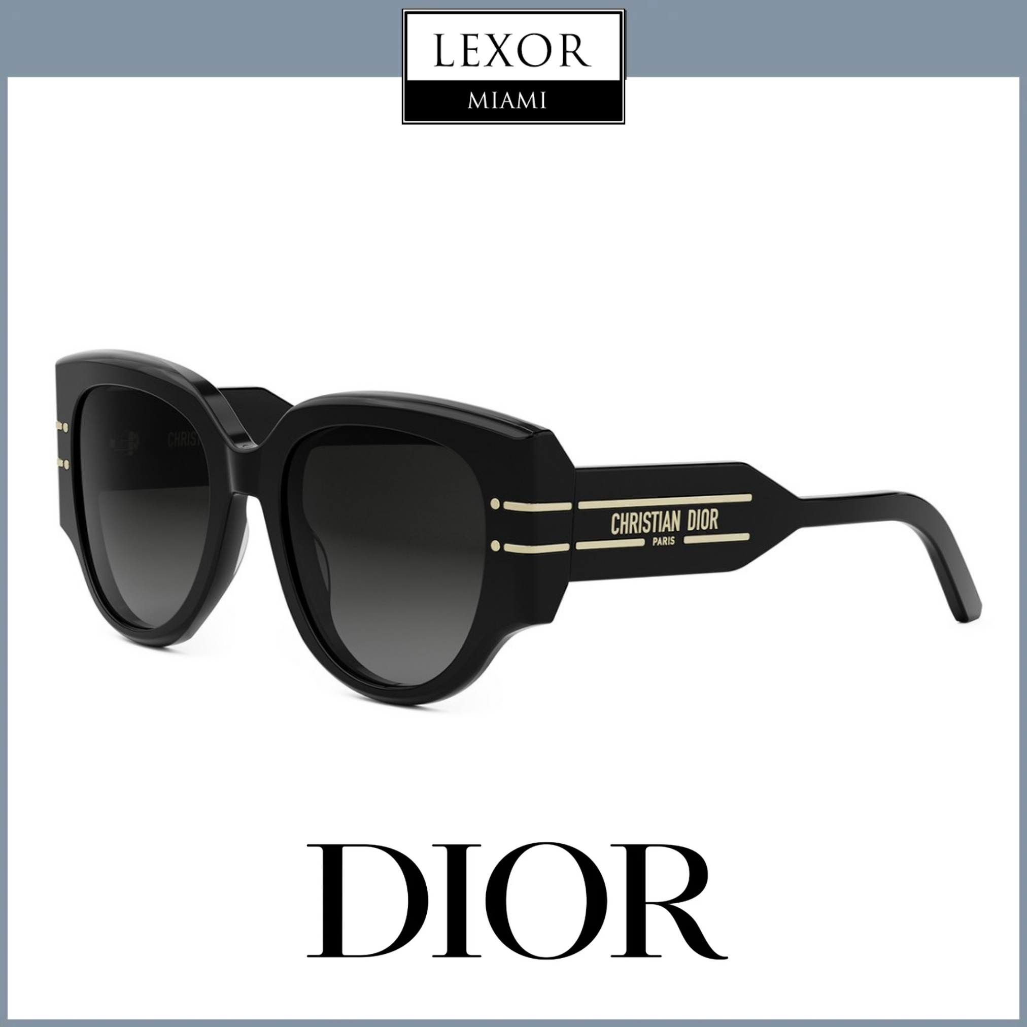 DiorSignature サングラス スクエア ほぼ未使用 ディオール DiorSignature サングラス スクエア ほぼ未使用 ディオール