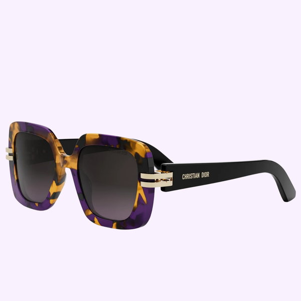 New  DIOR Lady Tortoise Sunglasses 95.22 B1I Cd40147I DIOR Lady 95.22 B1I Cd40147I XS (53 - 18) with Brown lenses  main image 3