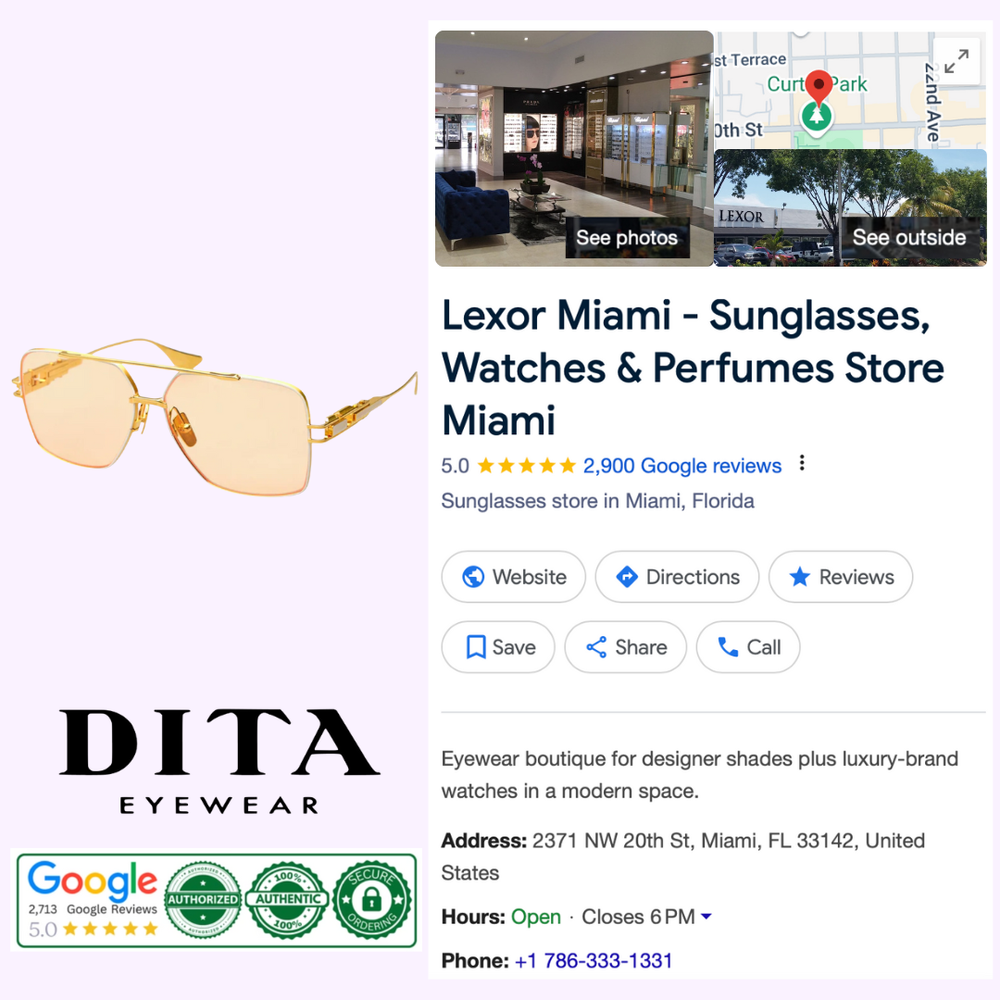 Dita DTS159-A-04 Unisex Sunglasses – Lexor Miami