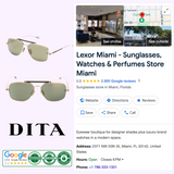 Gafas de sol unisex Dita PS.004.GLD.BLK.58
