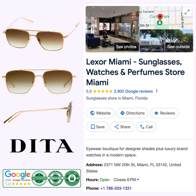 Dita Sunglasses ARTOA.57 DTS181-A-01 Unisex upc 0810121956670