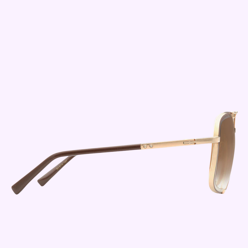 Dita Sunglasses MACH-FIVE DRX-2087-I-GLD-BRN-64 Unisex