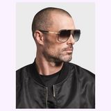 Dita Sunglasses MACH-FIVE DRX-2087-I-GLD-BRN-64 Unisex