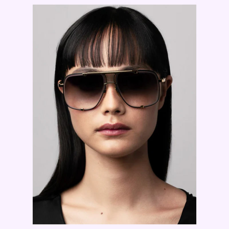 Dita Sunglasses MACH-FIVE DRX-2087-I-GLD-BRN-64 Unisex