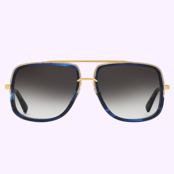 Dita Sunglasses MACH-ONE DRX-2030-X-GLD-BLU-59 Unisex