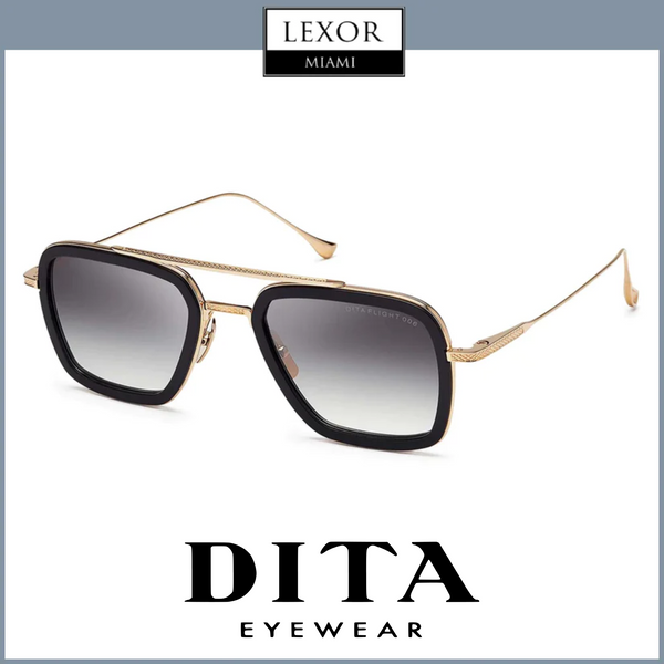 Dita 7806-B-BLK-GLD-52-Z Flight.006 Unisex Sunglasses