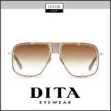 Dita DRX-2087-I-GLD-BRN-64 Unisex Sunglasses