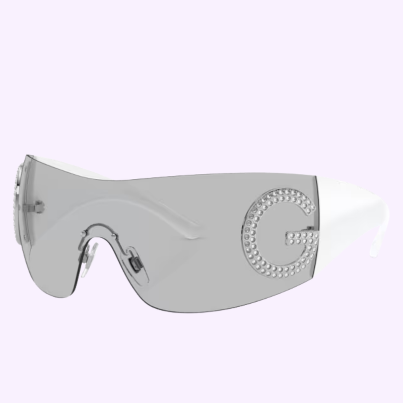 Dolce & Gabbana 0DG2298B 06/87 RE-EDITION White Woman's Sunglasses
