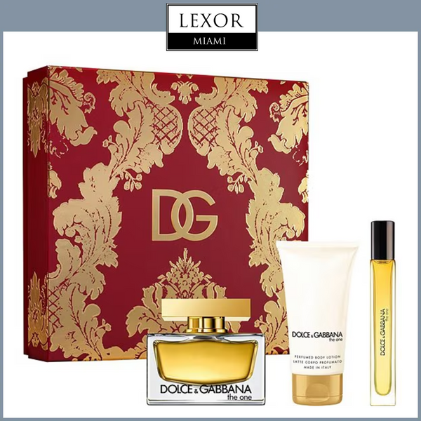 Dolce &amp; Gabbana The One 2.5 EDP Set de 3 piezas para mujer 