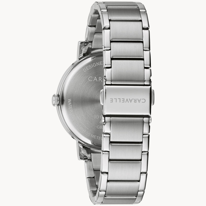 Bulova 43A155 Caravelle Stainless Steel Strap Men Watches