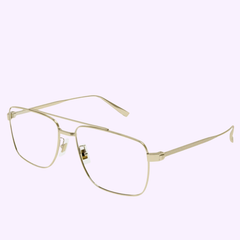 Angle View Dunhill DU0024O 001 57 Unisex Optical Frame
