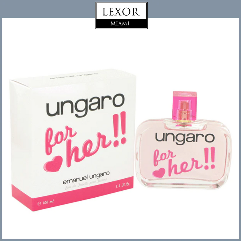 Emanuel Ungaro Ungaro para ella 3.4 Oz Eau De Toilette Spray perfume