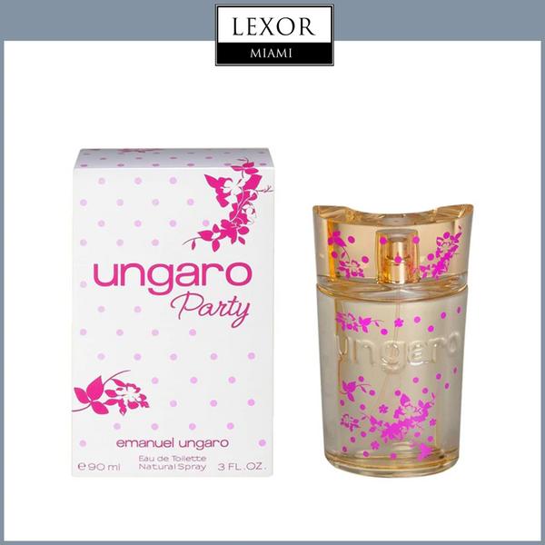 Emanuel Ungaro Ungaro Party 3.4.Oz Edt para perfume de mujer