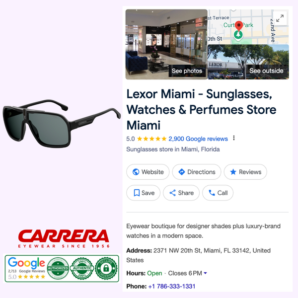 Carrera CA1014/S 0003 64 Unisex Sunglasses
