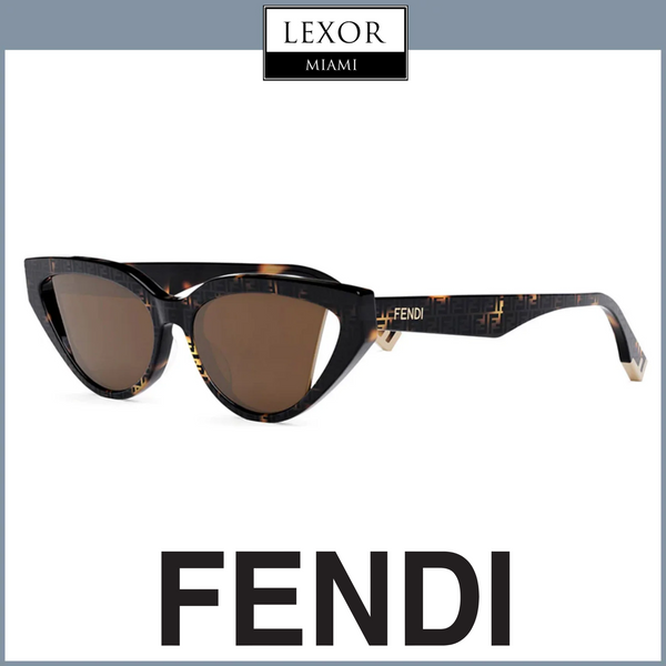 Fendi FE40009I 55E Woman Sunglasses