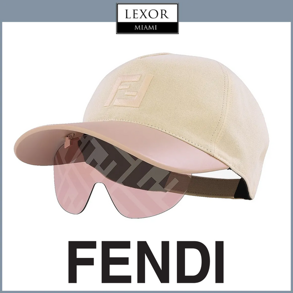 Fendi FE40022U 0059U Fendi Rose Hat w/ Sunglasses