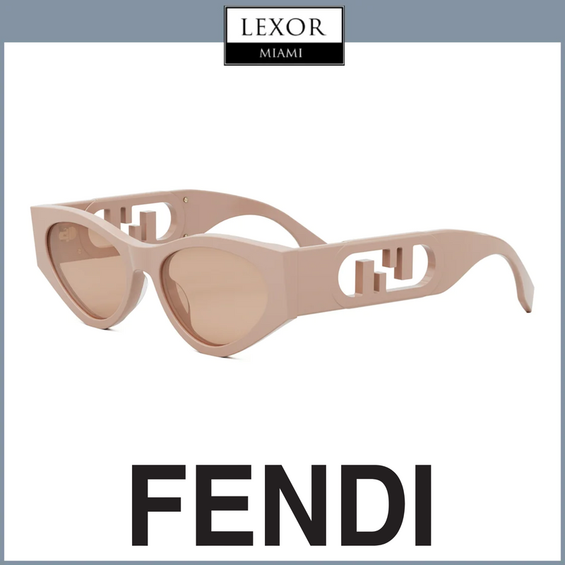Fendi FE40049I 5472Y O'LOCK Óculos de sol femininos unissex UPC:192337146886