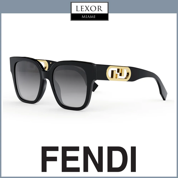 Fendi FE40063I 01B O'LOCK Óculos de sol femininos UPC:192337114380