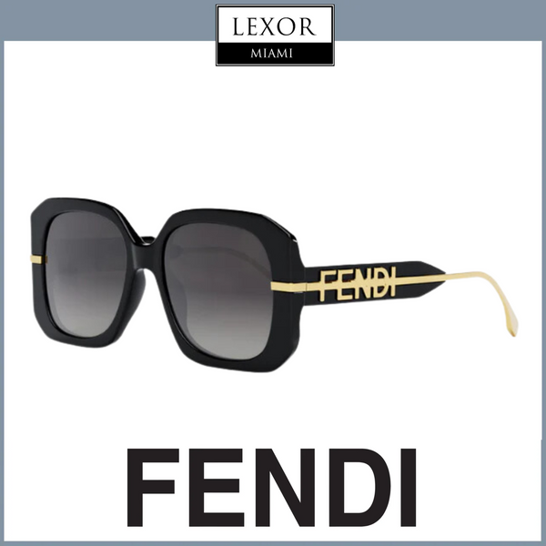 Fendi FE40065I 01B Woman Sunglasses