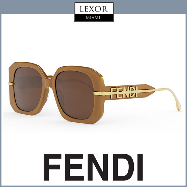 Fendi FE40065I 55B 55 Acetate Woman Sunglasses