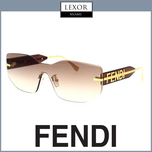 Fendi FE40066U 00 31F Metal Woman Sunglasses