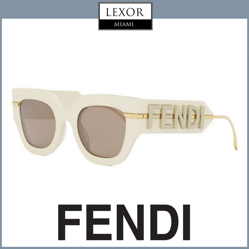 Fendi FE40097I 5125E ACETATE SUNGLASSES