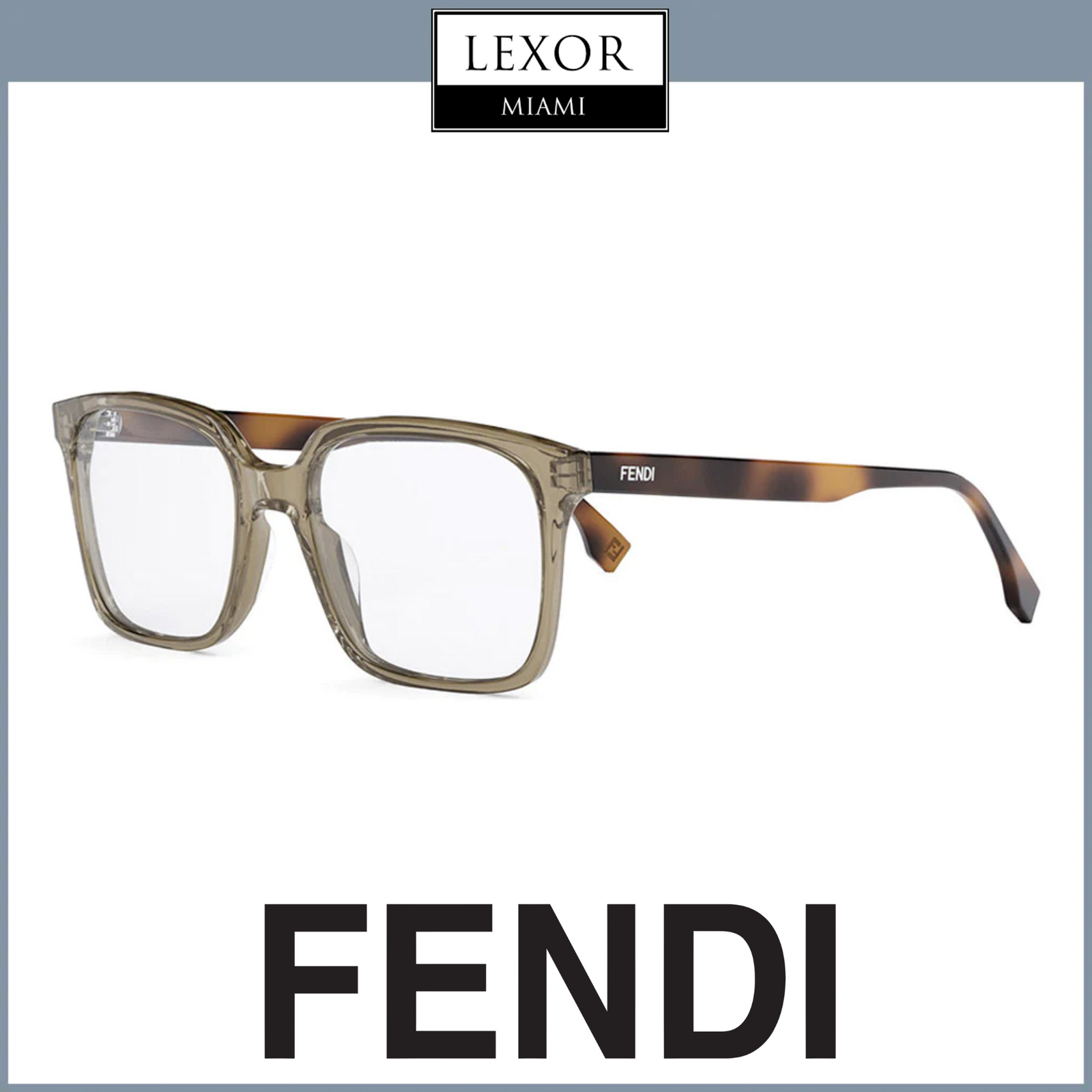 Fendi FE50032I 057 Men Optical Frame – Lexor Miami