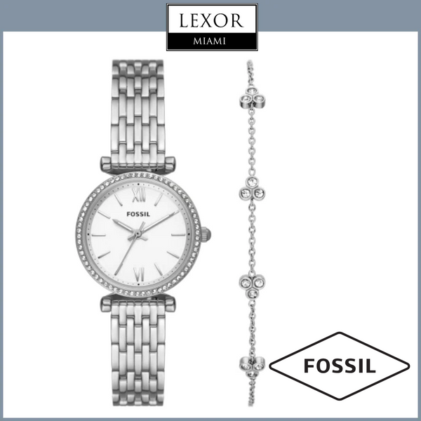 Fossil ES5315SET Carlie Holiday Newness Stainless Steel Mesh Women Watch