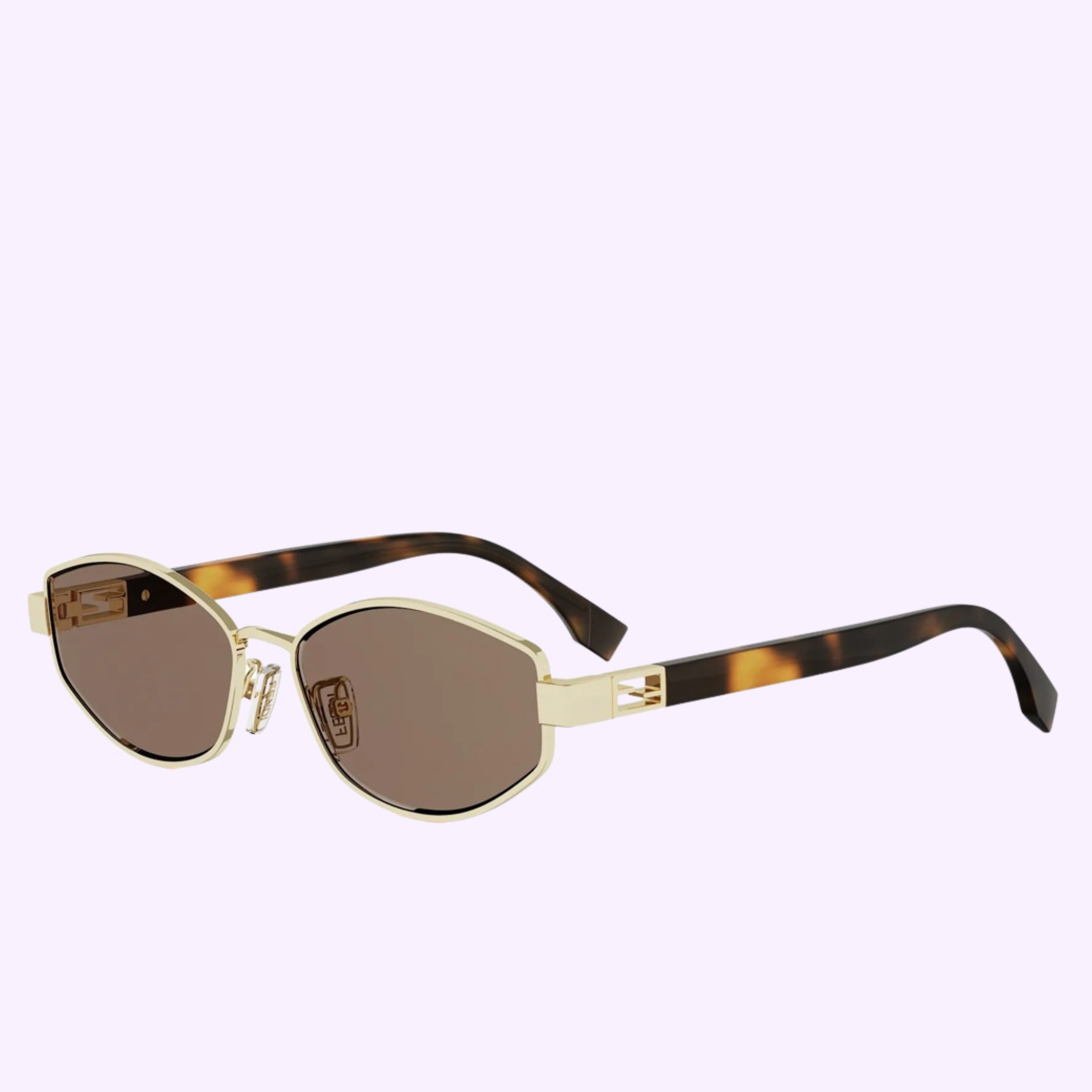 Angle View Fendi Sunglasses FE40216U 5630S