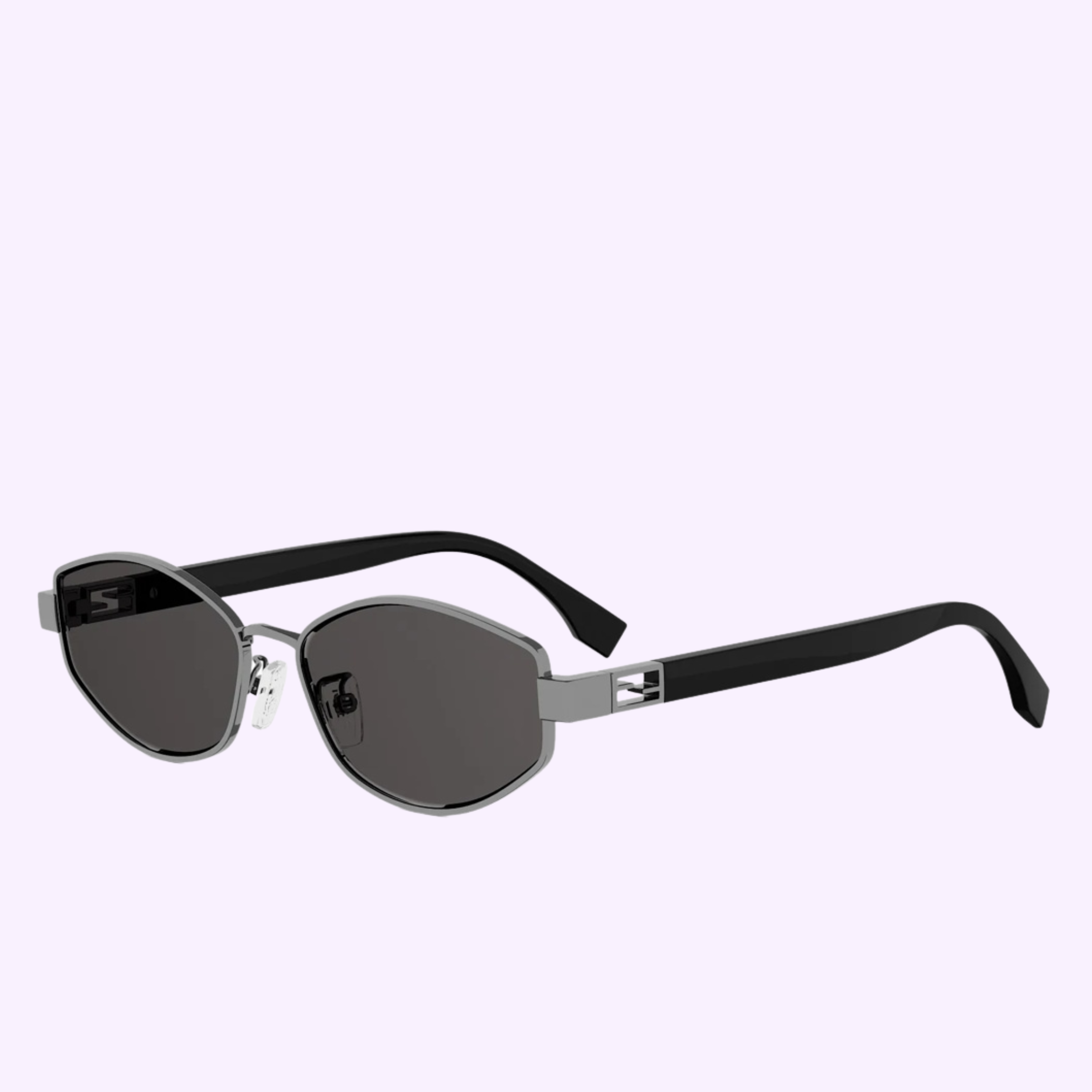 Angle View Fendi sunglasses BAGUETTE FE40216U 5614A
