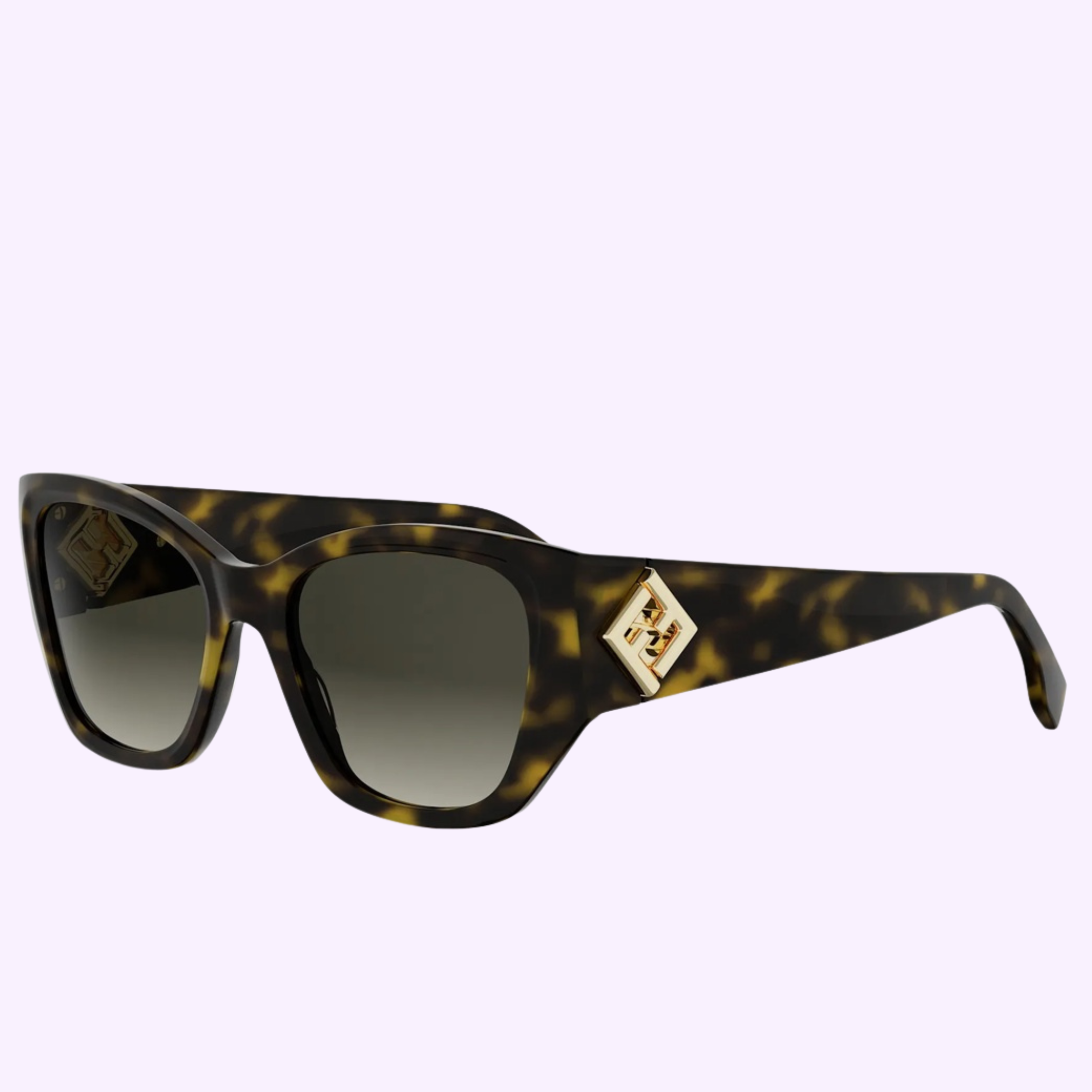 Angle View Fendi sunglasses FE40220I 5452F