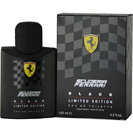Ferrari Scuderia Black Limited Edition 4.2oz EDT Men Perfume