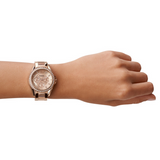 Fossil ES2811 Riley Stainless Steel Rose Gold Watch