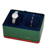 Fossil ES5315SET Carlie Holiday Newness Stainless Steel Mesh Women Watch