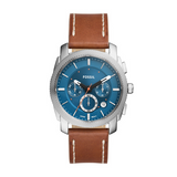Fossil FS6059 Stainless Steel Leather Men Watch