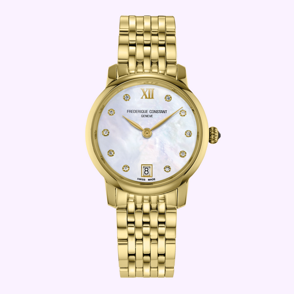 Frederique Constant Watches Classics Slimline Ladies FC-220MPWD1S25B