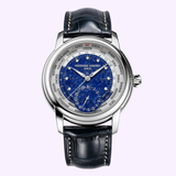 Front View Frederique Constant Watches Manufacture Worldtimer Manufacture FC-718LA4H6