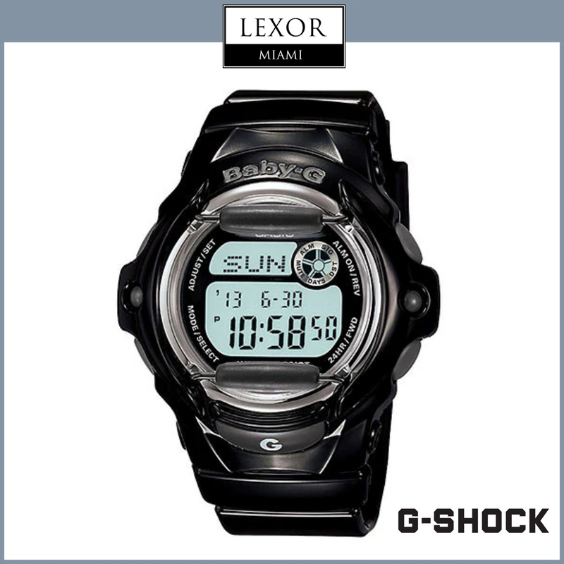 G Shock BG169R 1M Baby G Black Resin Strap Women Watches Lexor Miami